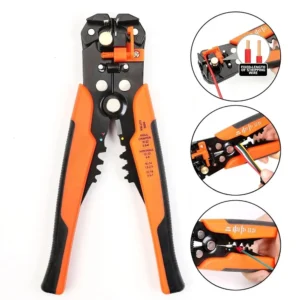 Self-Adjusting Insulation Wire Stripper cutter crimper Terminal Tool Pliers 8