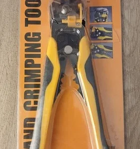 3-in-1 Automatic Wire Stripper Crimper Cutter Tool Self-Adjusting 10-24 AWG